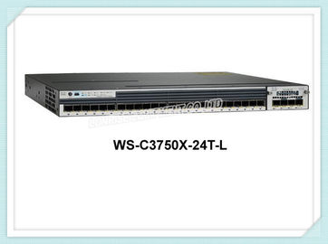 Cisco Ethernet Network Switch WS-C3750X-24T-L 24 Ports Fiber Ethernet Switch