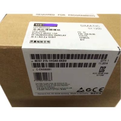 6ES7214-1HG40-0XB0 وحدة المعالجة المركزية SIMATIC S7-1200 جديد في الصندوق مع ضمان لمدة سنة واحدة بواسطة DHL أو FedEx