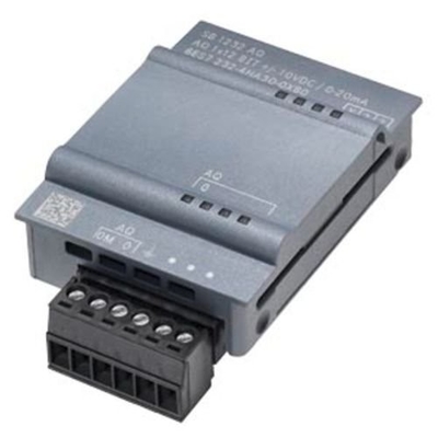 سيمنز 6ES7 232-4HA30-0XB0 SIMATIC S7-1200 إخراج تناظري SB 1232 1 AO 10VDC (12 بت RES) أو 0-20 مللي أمبير (11 بت RES)