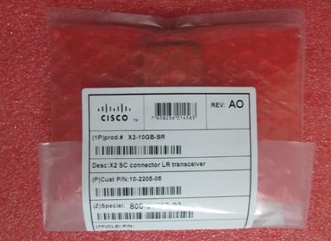 X2-10GB-SR 1000Base T SFP Transceiver Module 0°C - 70°C درجة حرارة التشغيل X2-10GB-SR