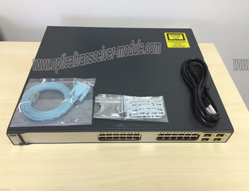 جهاز التبديل السيسكو 3750g سلسلة WS-C3750G-24TS-E1U 24 منفذ جهاز التبديل الشبكي Gigabit WS-C3750G-24TS-E1U