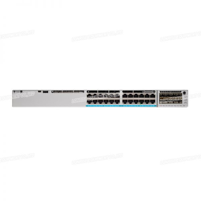 C9300 24U A Cisco Switch Catalyst 9300 24-Port UPOE Home Network Switch هي منصة التبديل المؤسسية القابلة للتراكم الرائدة لشركة سيسكو المصممة للأمن