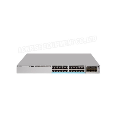 C9300-24U-E أساسيات شبكة PoE الجديدة من Cisco Switch Catalyst 9300 24 منفذًا