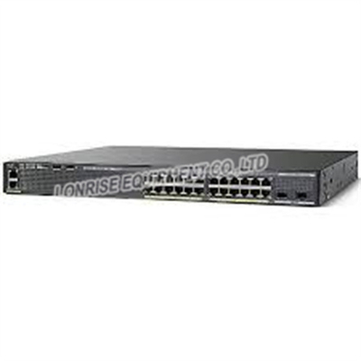 Cisco WS-C2960X-24PD-L Catalyst 2960-X Switch 24 GigE PoE 370W 2 x 10G SFP + LAN Base