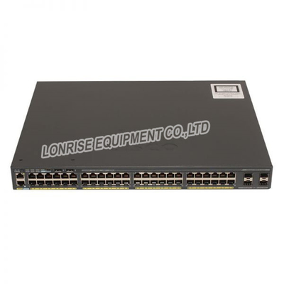 Cisco WS-C2960X-48LPS-L Catalyst 2960-X Switch 48 GigE PoE 370W 4 x 1G SFP LAN Base