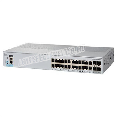 سيسكو WS-C2960L-24TS-LL Catalyst 2960-L Switch 24 port GigE 4 x 1G SFP LAN Lite