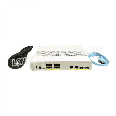 Cisco WS-C2960CX-8PC-L Catalyst 2960-CX 8 منافذ طبقة تبديل مدمجة 2 POE + 124W 2 SFP 2GE وصلات صاعدة