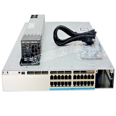 Cisco C9300-24UX-A جاهز للشحن المدار 24 منفذًا جيجابت بو مفتاح UPOE شبكة أصلي جديد