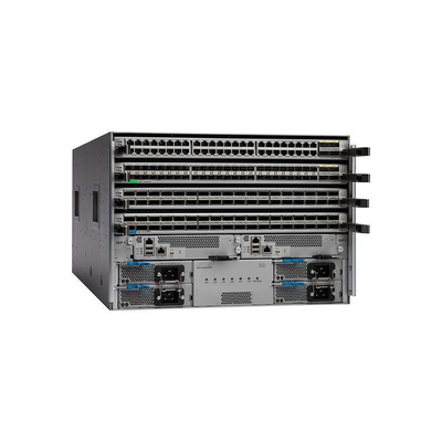 N9K C9504 B3 E Cisco Ethernet Switch أصلي جديد معياري هيكل توجيه RADIUS