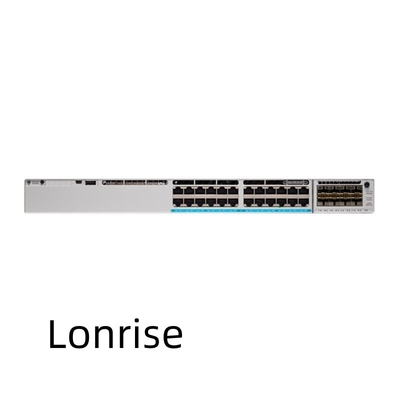 C9300-24P-E - أساسيات شبكة Cisco Switch Catalyst 9300 24 منفذ PoE +