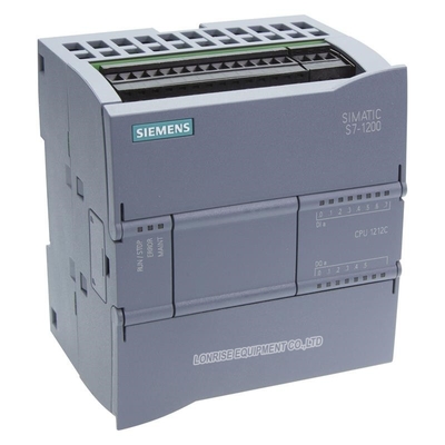جديد أصلي 6ES7212-1BE40-0XB0 Siemens S7-1200 CPU 1212C Compact CPU AC / DC / RLY Onboard I / O