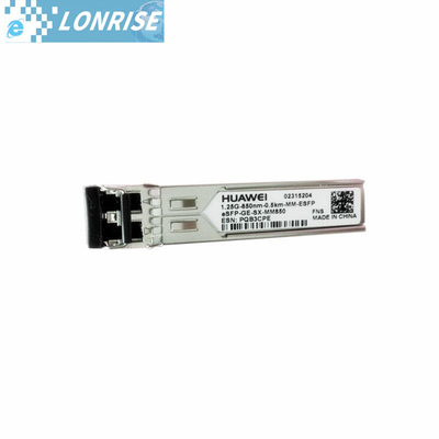 eSFP-GE-SX-MM850 وحدة Huawei SFP ESFP GE SX MM850 هي جهاز إرسال بصري ووحدة متعدد الأوضاع