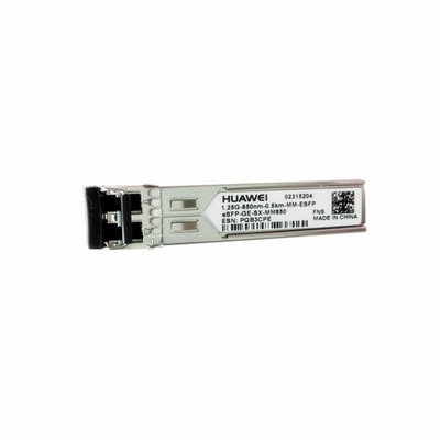 eSFP-GE-SX-MM850 وحدة Huawei SFP ESFP GE SX MM850 هي جهاز إرسال بصري ووحدة متعدد الأوضاع