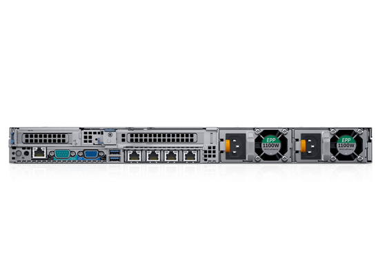 Dell PowerEdge R640 10SFF 1U 19 بوصة شبكة رف خادم الصعود