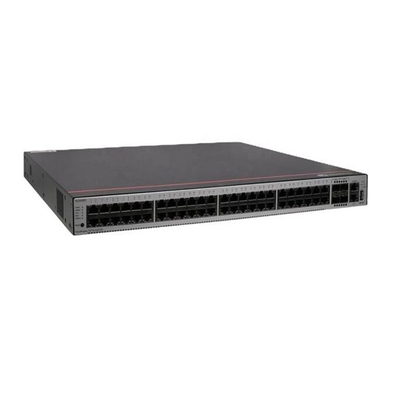 S5735-S48T4X، Huawei S5735-S switch، 48 x 10/100/1000BASE-T ports، 4 x 10 GE SFP+ ports، بدون وحدة طاقة