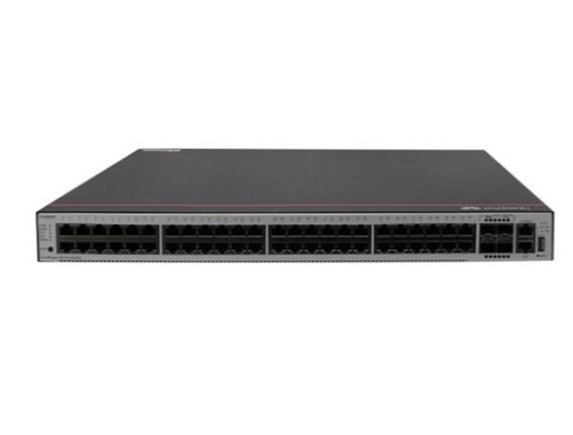 S5735-S48T4X، Huawei S5735-S switch، 48 x 10/100/1000BASE-T ports، 4 x 10 GE SFP+ ports، بدون وحدة طاقة