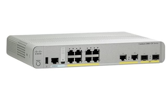 WS-C2960CX-8TC-L 8 منافذ إثنر جيجابيت 2 1G SFP و 2 1G Copper Uplinks Enhanced Limited
