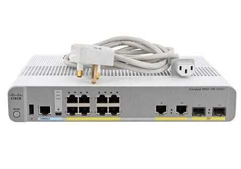 WS-C2960CX-8TC-L 8 منافذ إثنر جيجابيت 2 1G SFP و 2 1G Copper Uplinks Enhanced Limited