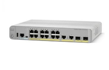 WS-C3560CX-12PC-S جاهز للذهاب 12-الموانئ المدمجة التبديل الطبقة 3 POE Ethernet الموانئ 2 SFP&amp; 2GE وصلات صعودية