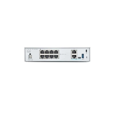 FPR1010-NGFW-K9 Cisco Secure Firewall Firepower 1010 جهاز مع برنامج FTD ، منافذ 8-Gigabit Ethernet (GbE)