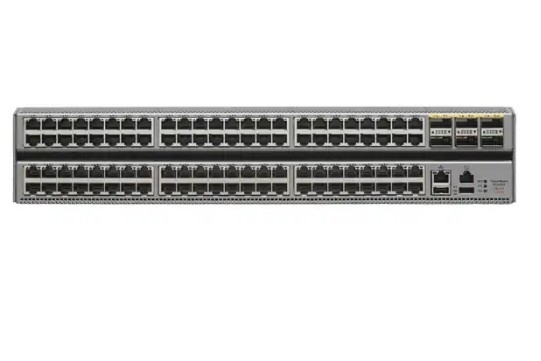 N9K-C93120TX Cisco Nexus 9000 Series Switch Nexus 9300 مع 96p 100M/1/10G-T و 6p 40G QSFP هو نيكسوس 9300 مع 96p 100M/1/10G-T و 6p 40G QSFP