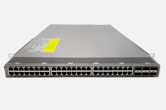 N9K-C93108TC-FX Cisco Nexus 9000 Series Switch Nexus 9300 مع 48p 10G BASE-T و 6p 40G/100G QSFP28 ، MACsec