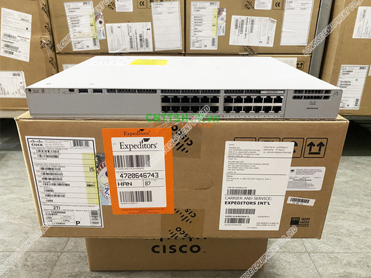 C9200-24T-E جديد مغلق سيسكو 9200 السلسلة 24 منفذ POE إيثيرنت التبديل C9200-24T-E في المخزون