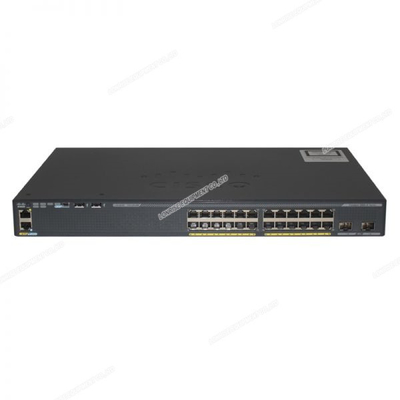 WS-C2960X-24PD-L محفز جديد مغلق 2960-X التبديل 24 جيجيه PoE 370W 2 X 10G SFP + قاعدة LAN