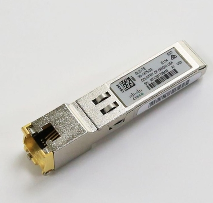 GLC-TE Cisco SFP GLC Module 1000BASE-T SFP وحدة استقبال إرسال للأسلاك النحاسية من الفئة 5
