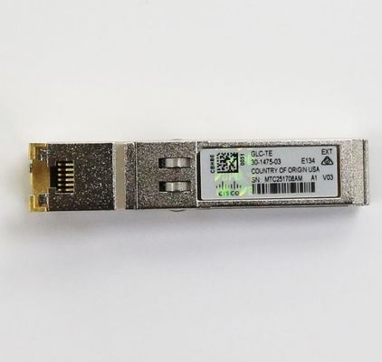 GLC-TE Cisco SFP GLC Module 1000BASE-T SFP وحدة استقبال إرسال للأسلاك النحاسية من الفئة 5
