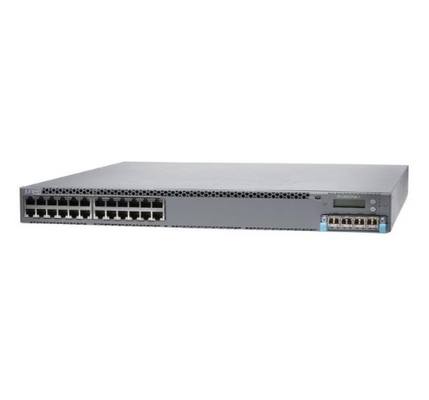 EX3400-24T EX3400 24-Port 10/100/1000BaseT 4 X 1/10G SFP/SFP+ 2 X 40G QSFP+ المروحة الزائدة تدفق الهواء من الأمام إلى الخلف