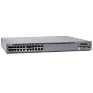 EX3400-24T EX3400 24-Port 10/100/1000BaseT 4 X 1/10G SFP/SFP+ 2 X 40G QSFP+ المروحة الزائدة تدفق الهواء من الأمام إلى الخلف