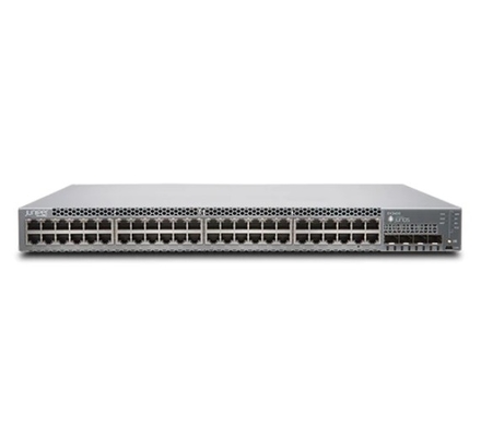 EX3400-48P EX3400 48 منفذ 10/100/1000BaseT PoE+ 4 X 1/10G SFP/SFP+ 2 X 40G QSFP+ مروحة زائدة التدفق الهوائي الأمامي إلى الخلفي