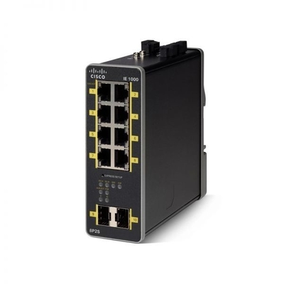 IE 1000 8P2S LM سيسكو إثنتر صناعي 1000 المفاتيح GUI القائمة على L2 PoE Switch