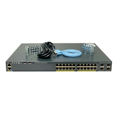 WS C2960X 24PS L Catalyst 2960 X Switch GigE PoE 370W 4 X 1G SFP إثنر