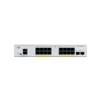 C1000 16T 2G L سيسكو كاتاليست 1000 سلسلة المفاتيح منافذ إيثيرنت 2x 1G SFP