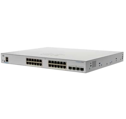 C1000-24P-4G-L Cisco Catalyst 1000 Series Switches 24x 10/100/1000 Ethernet PoE + Ports و 195W PoE Budget 4x 10G SFP +