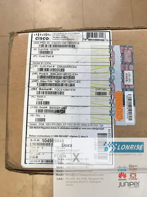 N9k-x97160yc-ex= Nexus 9000 المفاتيح مع 48p 10g Sfp الأصلية الجديدة المتاحة