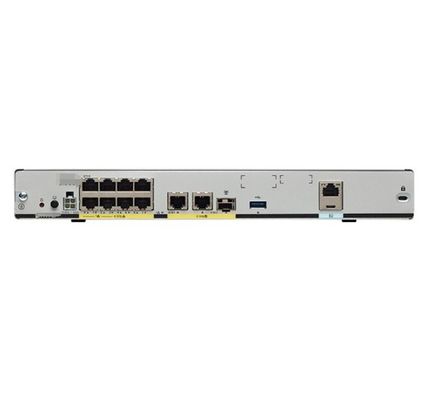 C1111-8P Cisco 1100 Series Router ISR 1100 ثمانية منافذ GE WAN Ethernet Router مزدوج