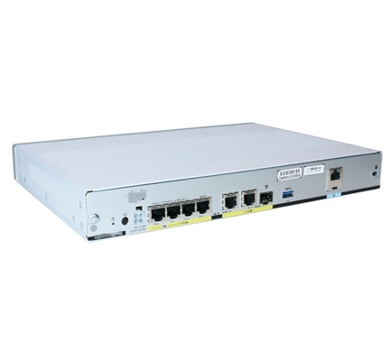 C1111-4P Cisco 1100 Series Router ISR 1100 4 منافذ GE WAN Ethernet Router مزدوج