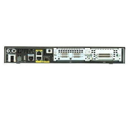 ISR4221-SEC/K9 Cisco ISR 4221 راوتر 2 WAN/LAN الموانئ 1 SFP الموانئ متعددة النواة وحدة المعالجة المركزية 2 NIM الحزمة الأمنية
