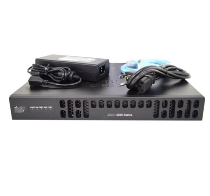 ISR4221-SEC/K9 Cisco ISR 4221 راوتر 2 WAN/LAN الموانئ 1 SFP الموانئ متعددة النواة وحدة المعالجة المركزية 2 NIM الحزمة الأمنية