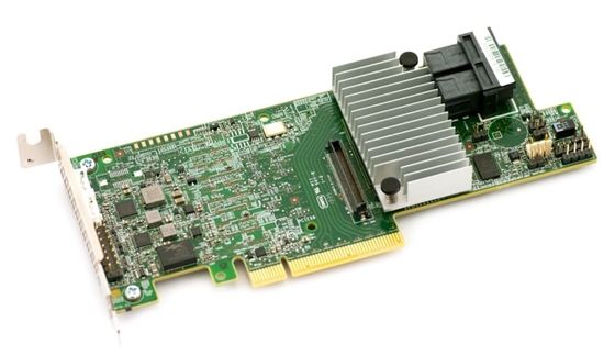 LSI MegaRAID SAS 9361-16i 16-Port 12Gb/S SATA+SAS PCI-Express 3.0 جهاز تحكم RAID منخفض الوضوح