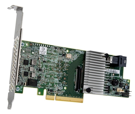 LSI MegaRAID SAS 9361-16i 16-Port 12Gb/S SATA+SAS PCI-Express 3.0 جهاز تحكم RAID منخفض الوضوح