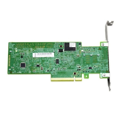 برودكوم LSI SAS 9500-8i محول الحافلة المضيفة 12Gb / s SAS 8-Port PCIe 3.0 HBA Card Support Raid 0/1/1E/10Broadcom 9311-8i