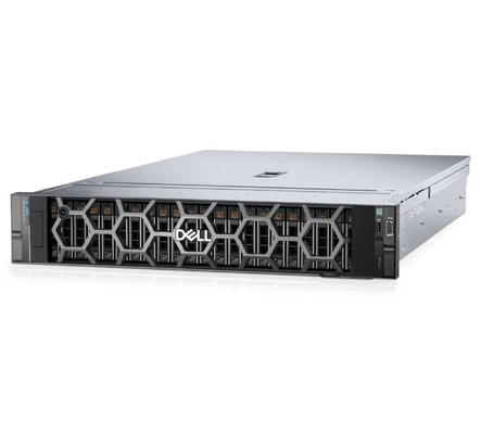De ll PowerEdge R760 Rack Server Mainstream 2U مزدوج Intel Xeon 16x 2.5 " SAS/SATA 8x NVMe Direct