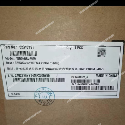 Rru3826 Wcdma 2100mhz (80w) 02310kkq مناسب لمحطة قاعدة الاتصالات جاهزة للعمل