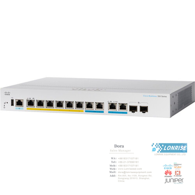محول جديد مغلق CBS350-8T-E-2G تم إدارته CBS350-8T-E-2G الأصلي الجديد جاهز للذهاب