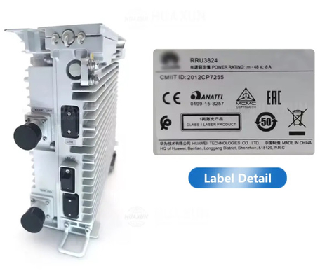 Huawei RRU5501 TTX1805-1880MHz/RX1710-1785MHz TX2110-2170MHz/RX1920-1980MHz -48VDC 4T4R 4 * 60W