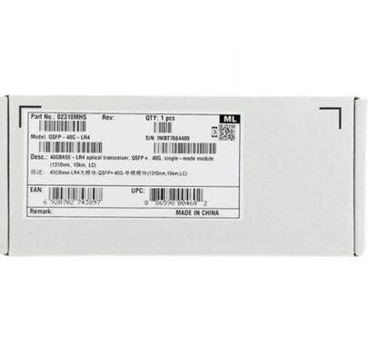 QSFP-40G-SR4 Huawei Transceiver Optical QSFP-40G-SR4 وحدة QSFP Transceiver مع رابط MPO